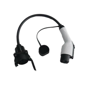 Gbt AC Adapter 32A 7kw Type1-GB T EV Cable Plug to Saej1772 Socket Charging Adapter for Car Chargers