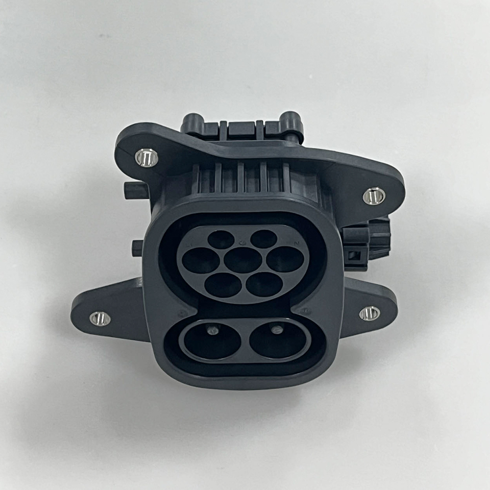 IEC 62196 European Standard EV Charge Inlet 63A 80A 125A 150A 200A CCS2 DC EV Charging Socket for Car Side