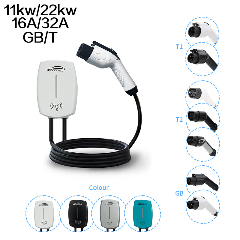 11kw 22kw 16A 32A Multi-purpose GB/T AC Charger Station