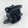 IEC 62196 European Standard EV Charge Inlet 63A 80A 125A 150A 200A CCS2 DC EV Charging Socket for Car Side