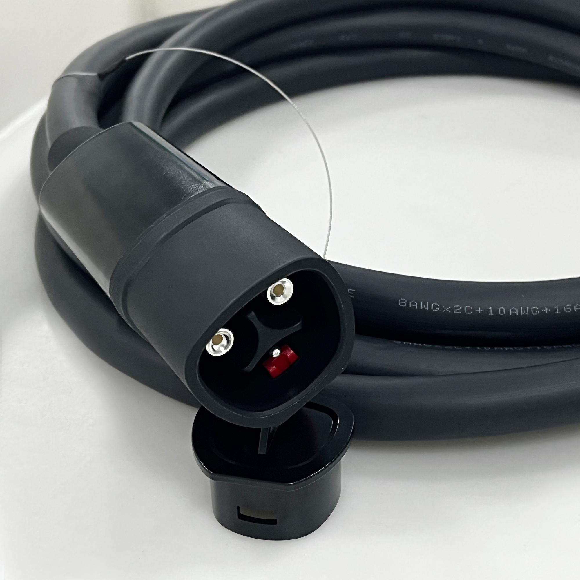 50A 5m NACS Electric Extension Ev Charging Cables for Tesla