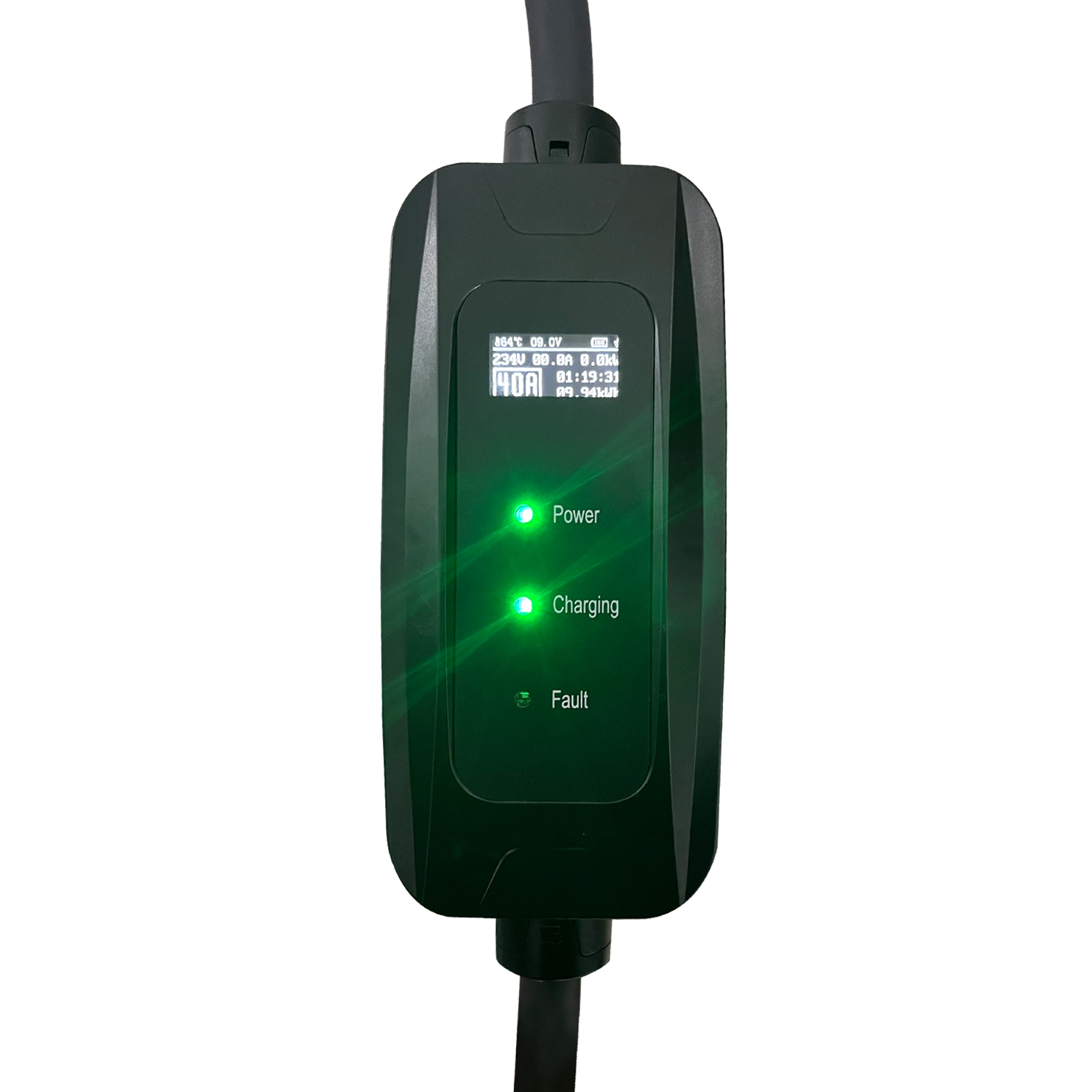 Portable 9kw 40A SAE J1772 Type 1 Mobile Level 2 Ev Charger