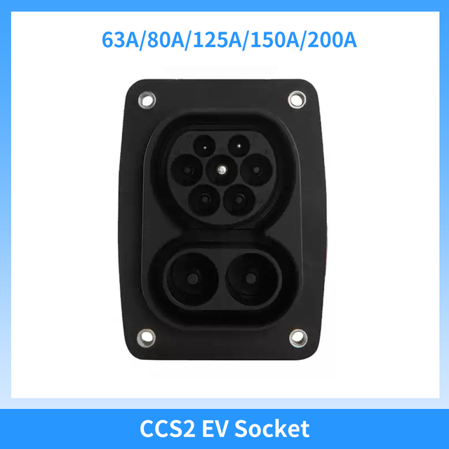 DC CCS Combo 2 EV Charging Socket for Car Side