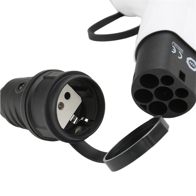 16A Type 2 To Shuko EV Charging Adapter