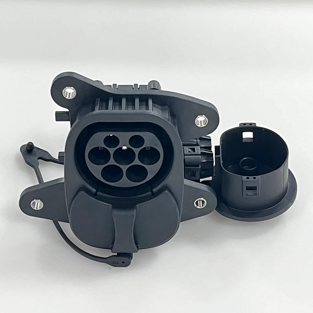 IEC 62196 European Standard EV Charge Inlet 63A 80A 125A 150A 200A CCS2 DC EV Charging Socket for Car Side