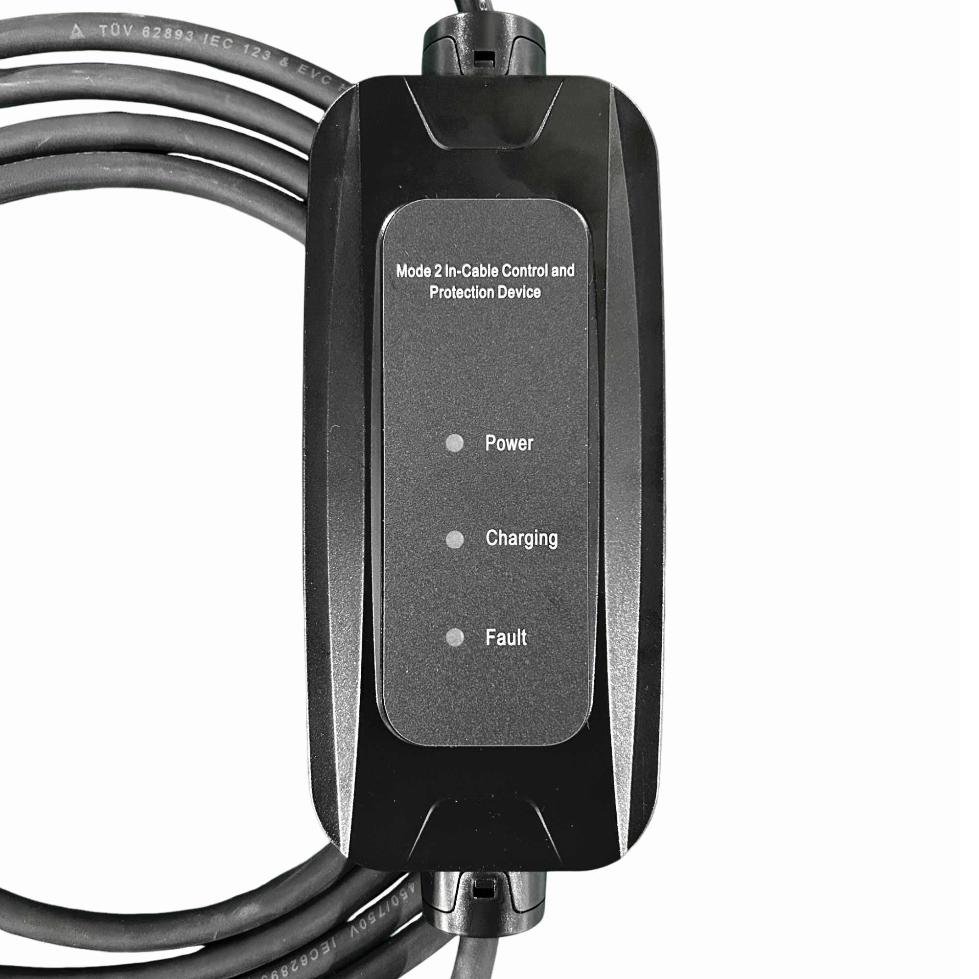 Type 2 Mode 2 with Fixed Indicator 10A EU Standard Portable EV Charger with Au Plug Rcm Certified