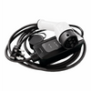 16A 3.5kw Type 2 Mode 2 Fixed Indicator EU Standard Portable EV Charger with India Plug
